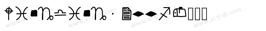 Wingdings 2ttf字体转换